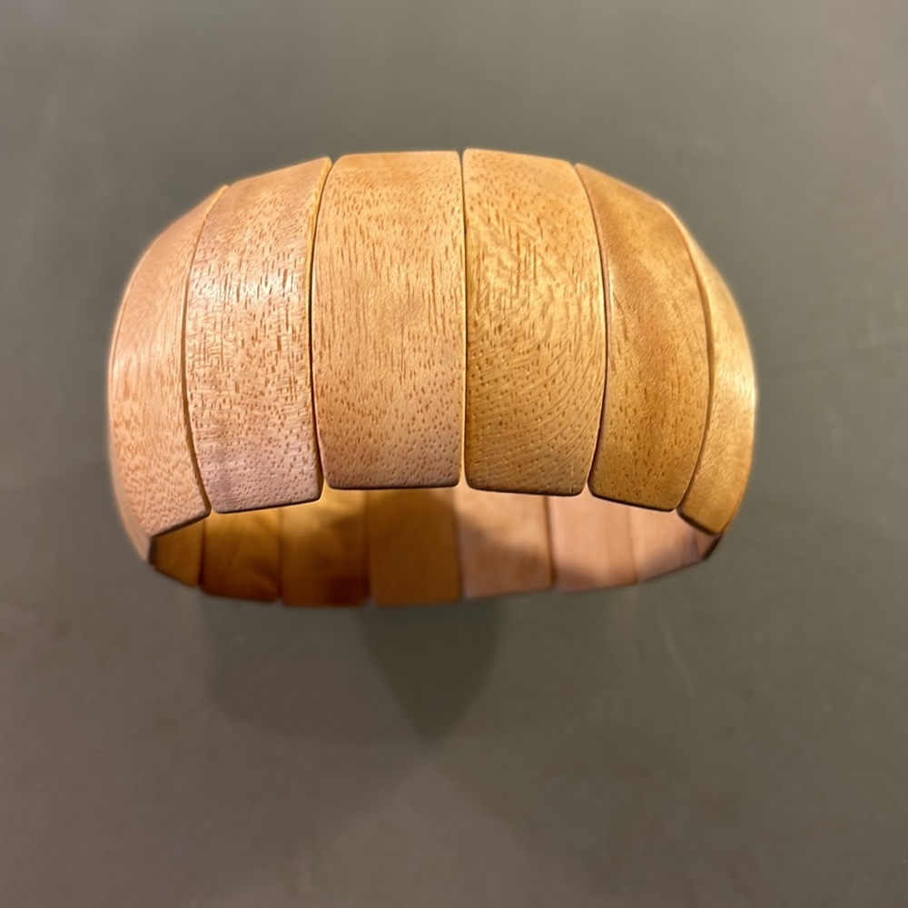 Wooden bracelet
